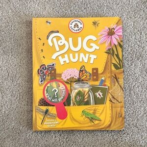 Bug Hunt Kids Activity Book - Yellow